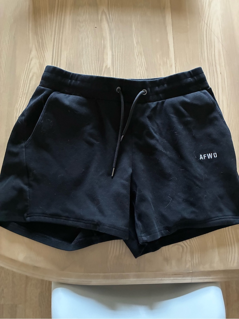 Black Women's alpha forward shorts